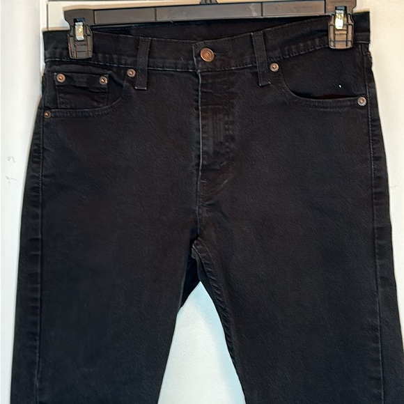 Levi’s 513 Slim Straight Jeans Black 30x30 - Picture 4 of 11